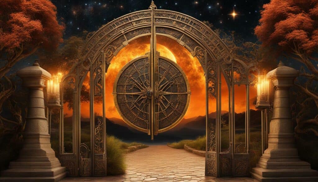 Ancient traditions and gates in astrology