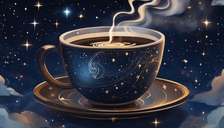 What is coffee reading in astrology?