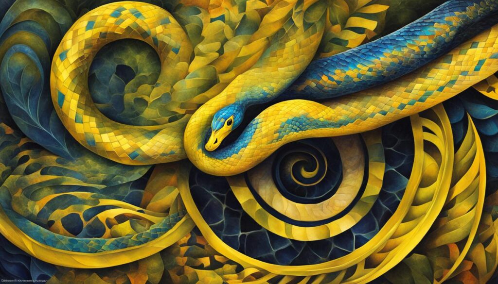 Dream about a yellow snake