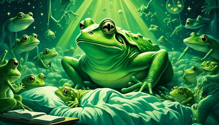 Biblical interpretation of frog dreams