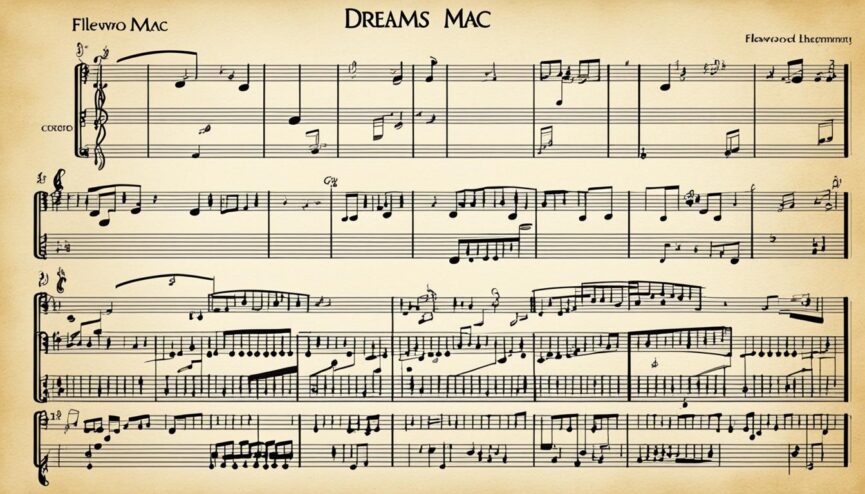 Harmonic structure of dreams by fleetwood mac