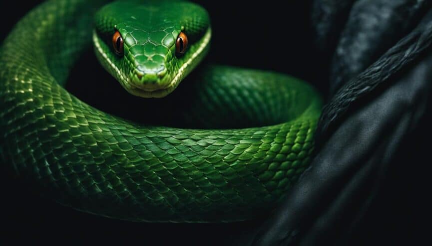 Spiritual meaning of green snake in dreams