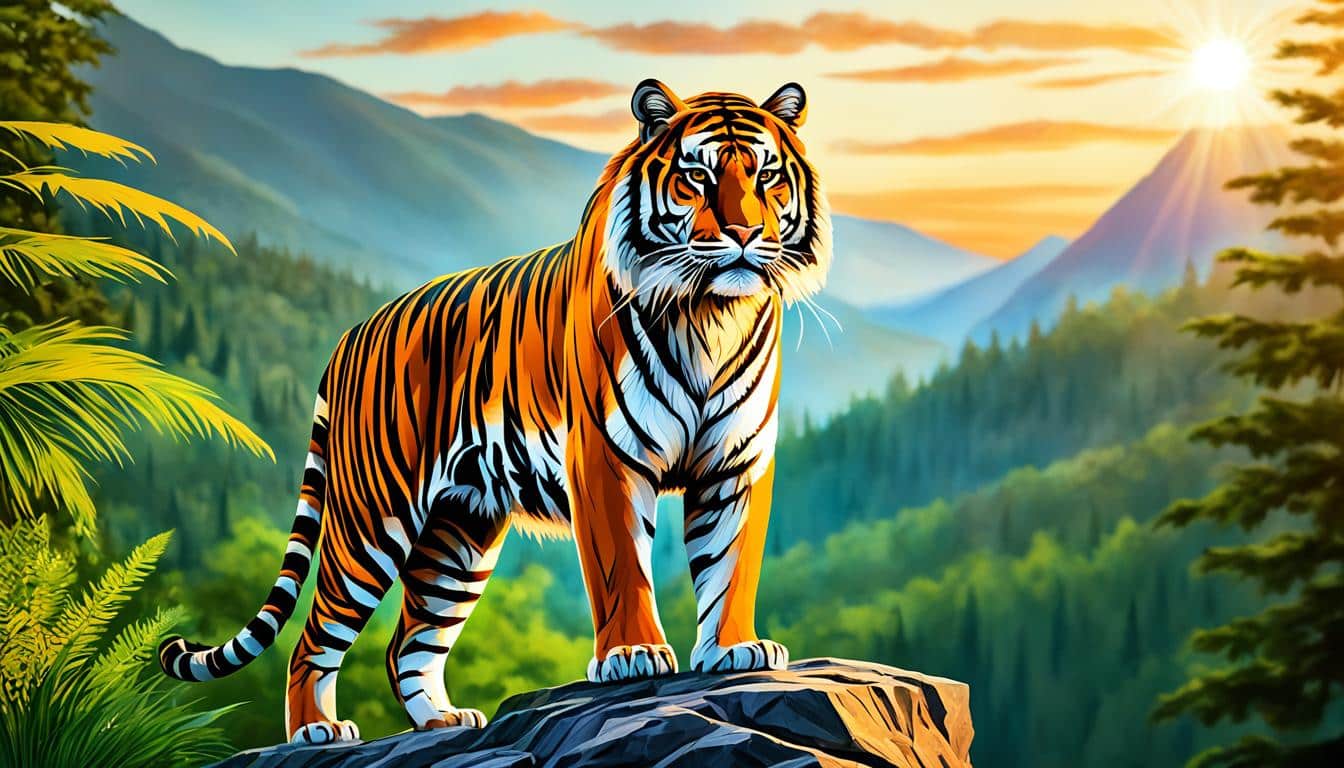 what does a tiger mean in a dream biblically