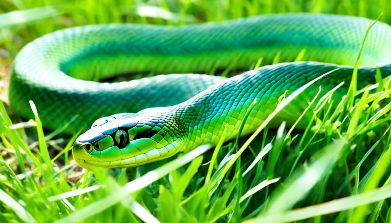 what does it mean to dream about a green snake