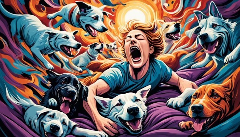 What does it mean to dream about dogs biting you?