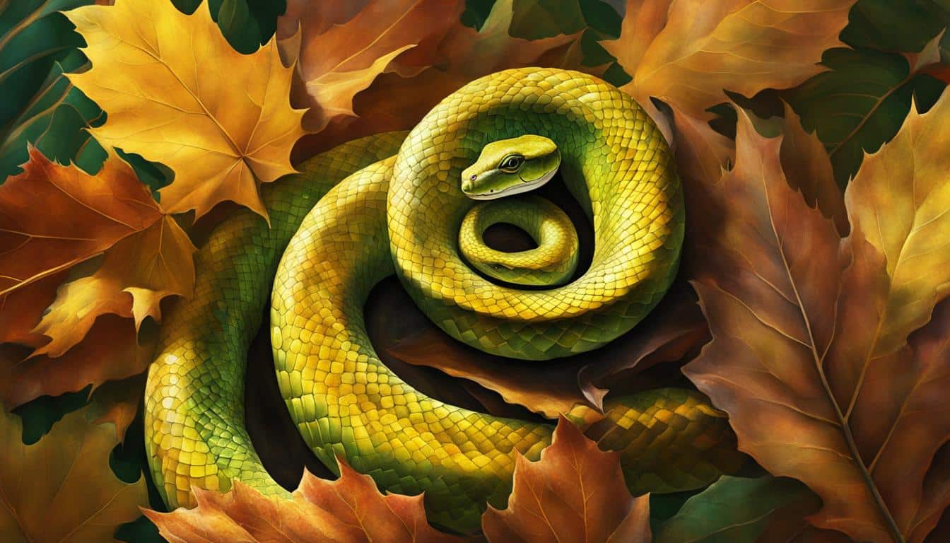 Yellow snake